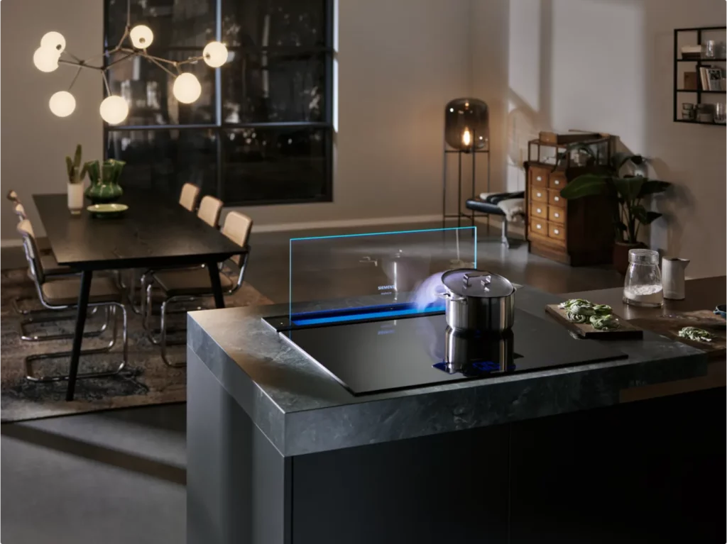 Taque de cuisson studioLine de Siemens ergonomique